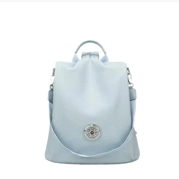 The New Premium Seasonal Series Of Shoulder Bags Haze Blue ladies backpack